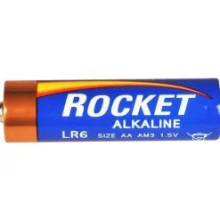 AA Batteri Rocket Alkaline LR6 1,5 volt - 10 stk