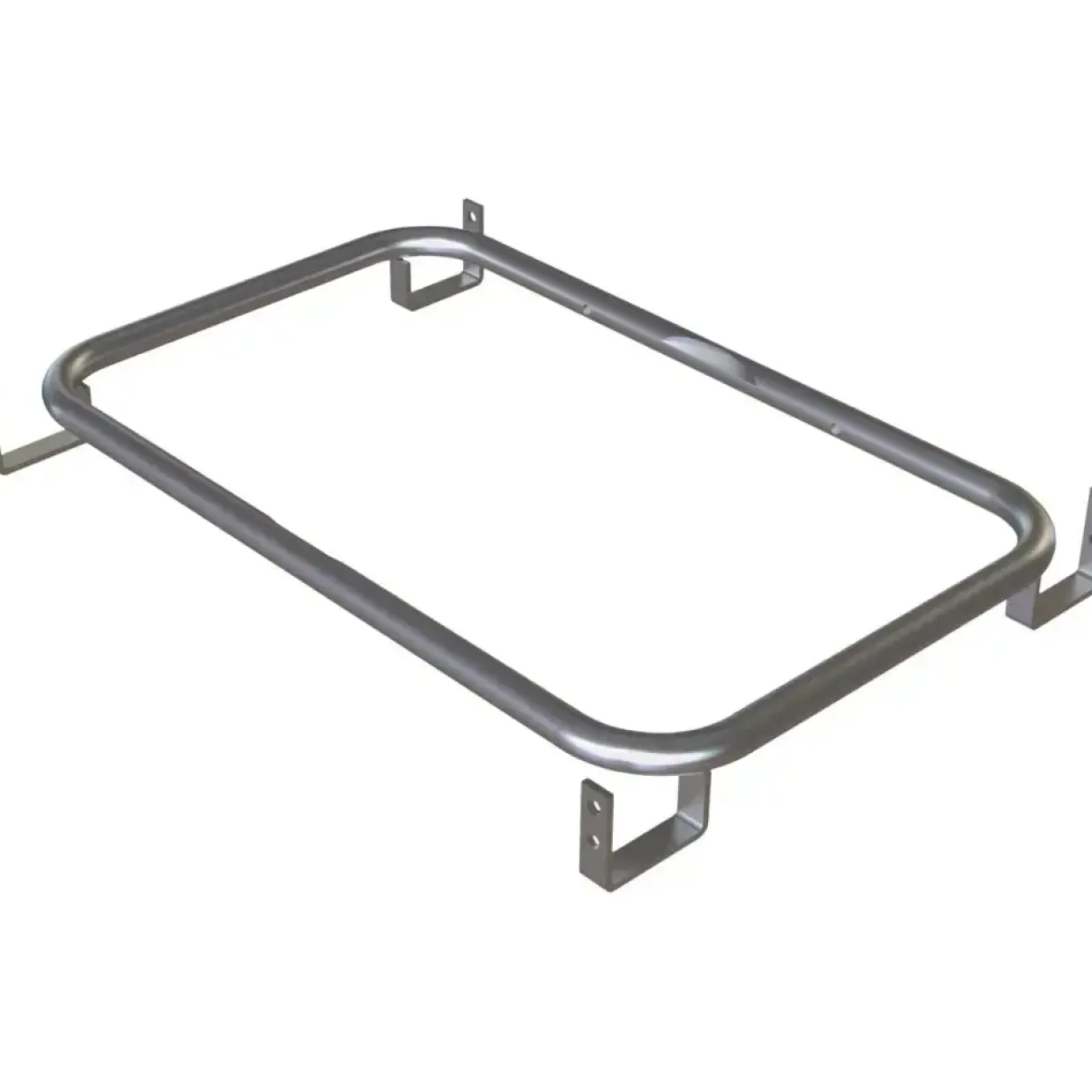 Affaldsramme, Vileda Equipe, 35x46x6cm, stål, til 1x120l pose