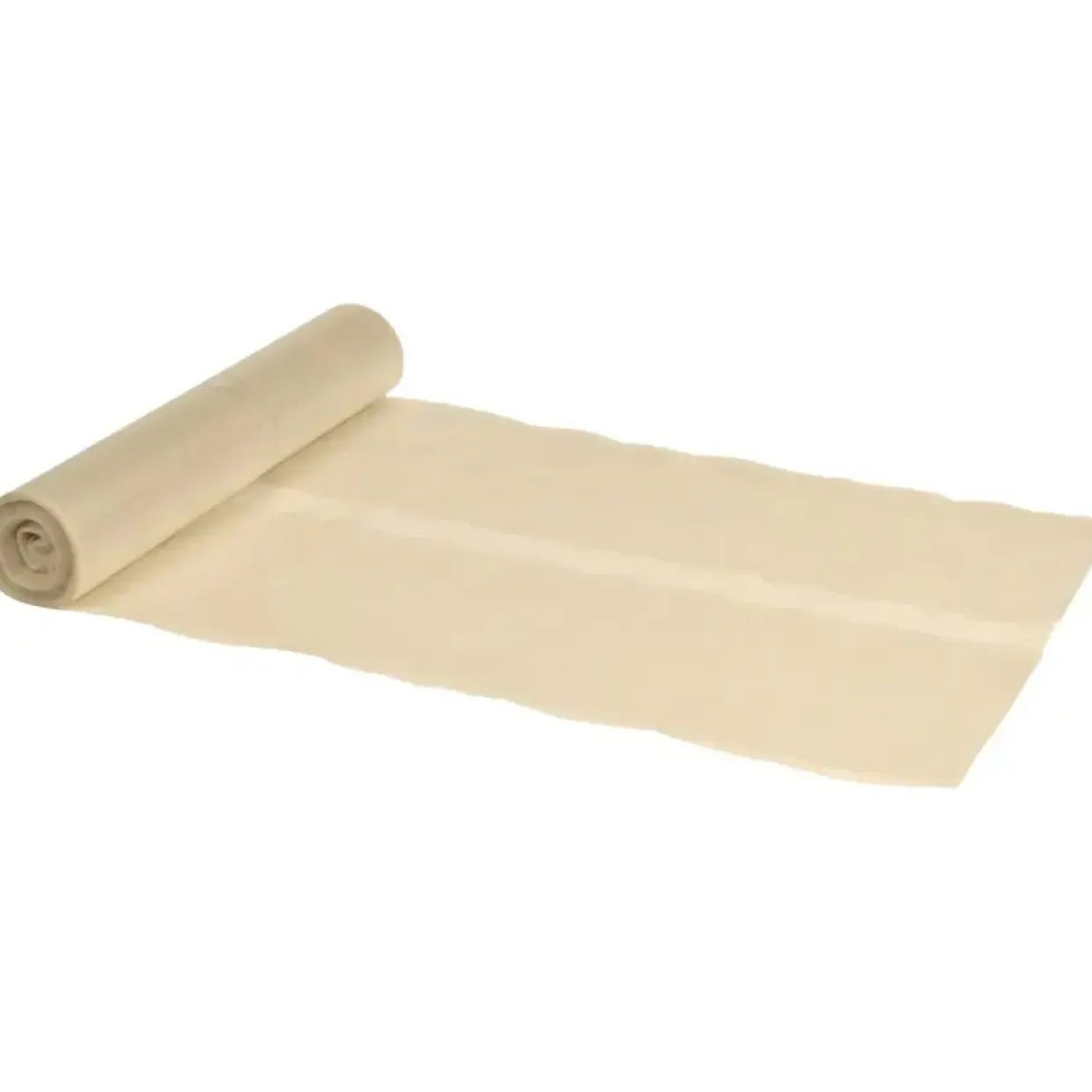 Affaldssække - 240L - 87x140cm - LDPE - Genanvendt - Transparent - 8 ruller