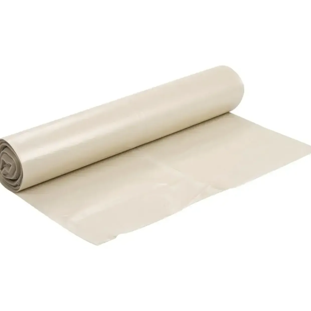 Affaldssække - 110L - 70x120cm - LDPE Genanvendt - Klar - 12 ruller