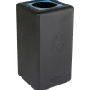 Affaldsspand - BrickBin 35x35x70cm HDPE sort|blå - 65 l
