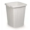 Affaldsspand - Durabin 90 - Hvid - Firkantet - 90 L