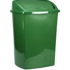 Affaldsspand med låg grøn - 15 l