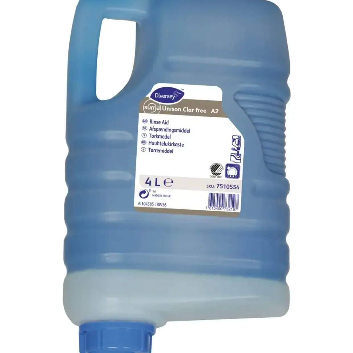 Afspændingsmiddel - Diversey Suma Unison Clar Free A2 - Neutral - 4 l - 3 stk