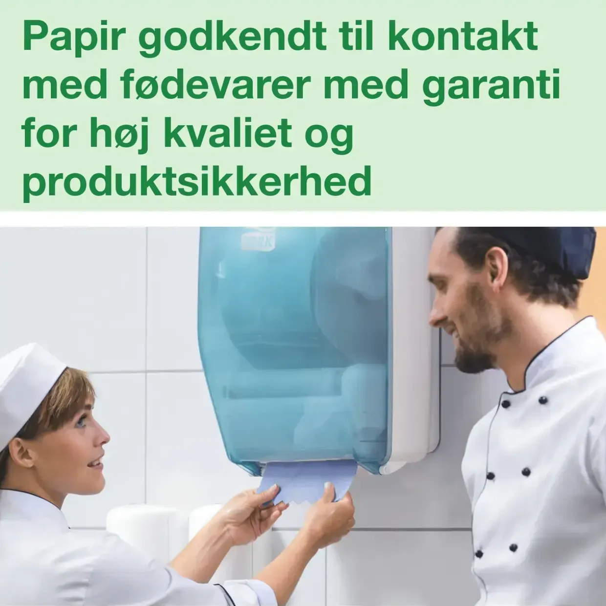 Aftørringspapir Tork 130008 Basic W6 1-lags blå 130008 - 6 ruller