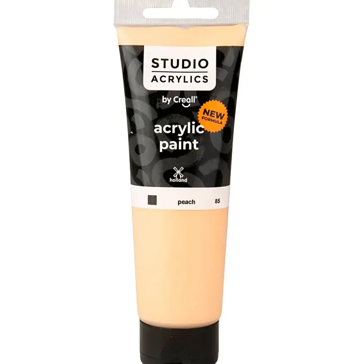 Akrylmaling Creall Studio dækkende peach (85) 120 ml