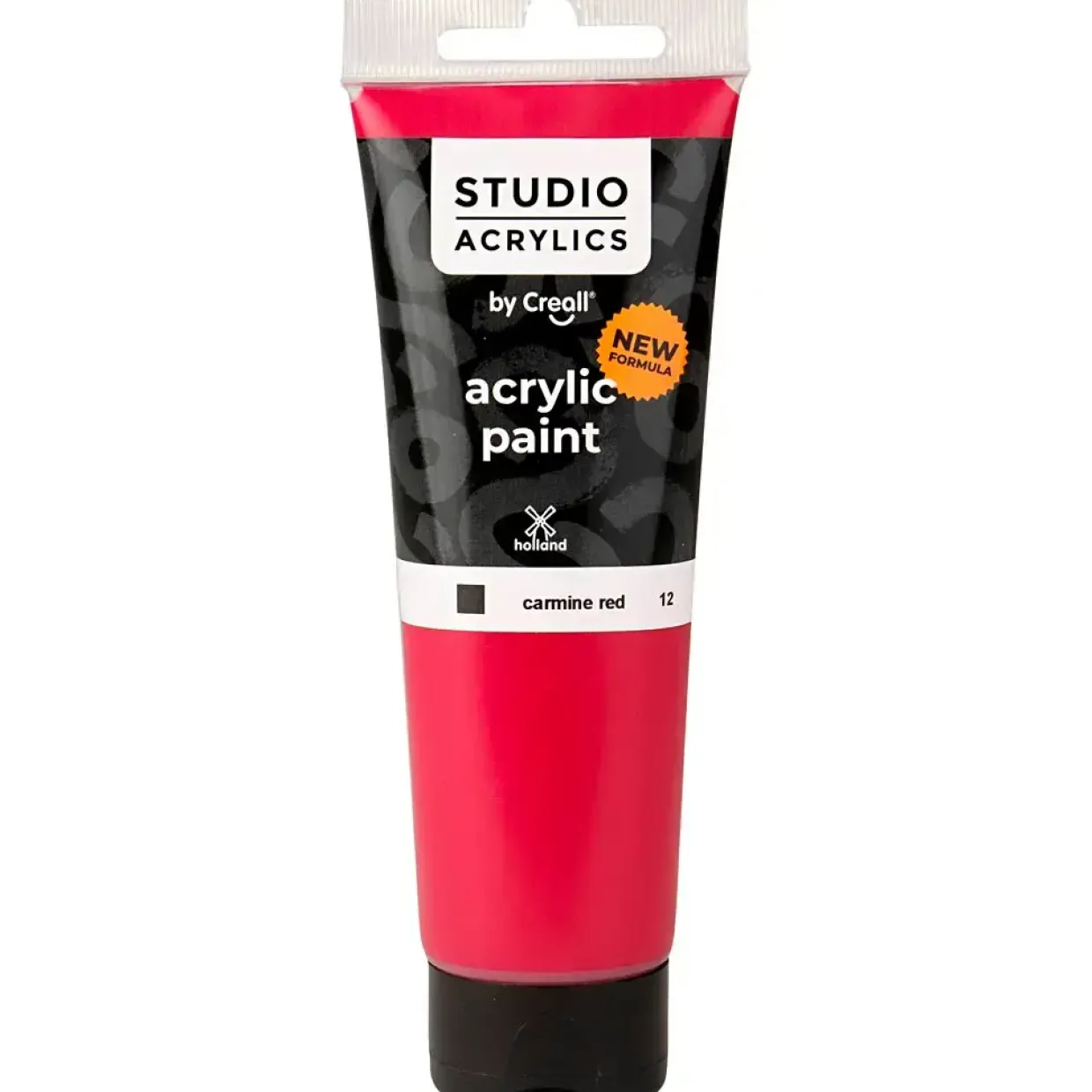 Akrylmaling Creall Studio dækkende carmine red (12) 120 ml
