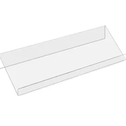 Akrylstativ transparent til Mayland kalendere 16,5 x 35 cm 92258700