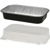 Alubakke, Ready2Cook, sort, aluminium, 1400 ml - 300 stk