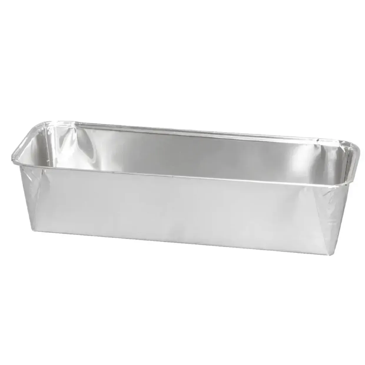 Aluminiumsbakke, med rullekant, aluminium, 2050 ml - 400 stk