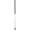 Aluskaft, sort/alu, med gevind, 150 cm,