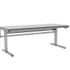 Arbejdsbord ErgoMini 2000x800mm m/HPL bordplade