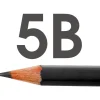 Art Design tegneblyanter, dia. 6,9 mm, mine: 1,8 mm, hårhed: 5B, 12stk.