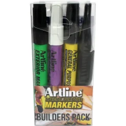 Artline Builders Kit 4-pack