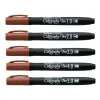 Artline Supreme Kalligrafi Pen 5 set sepia