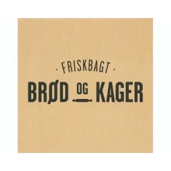 Bagerpose med sidefals gigant 10 Friskbagt brød og kager - 250 stk