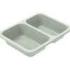 Bakke, C 2171-2A, 17x12,6x3,4cm, 420 ml, evolve, CPET, 2-rums, 230/190 ml, standard serie, biret - 744 stk