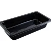 Bakke, C 2326-1B, 32,4x17,6x6cm, 2385 ml, sort, CPET, 1-rums, standard serie, 1/3 GN - 174 stk
