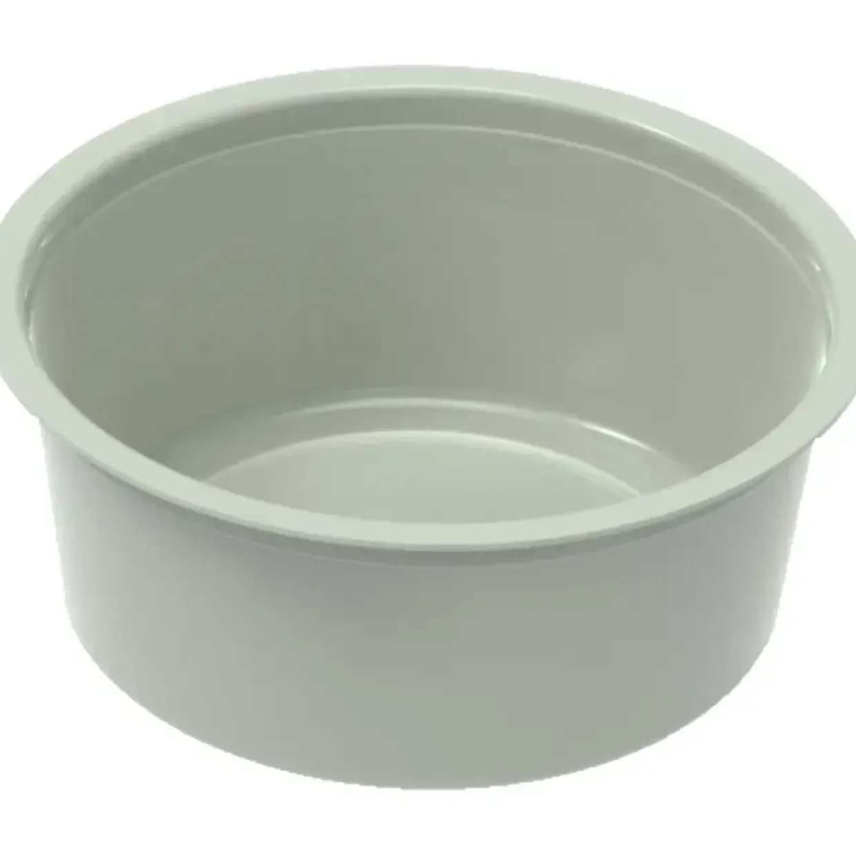 Bakke C 0095-1M 3,77cm Ø9,46cm 185 ml evolve CPET 1-rums standard serie rund biret - 720 stk