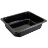 Bakke 1/2 GN C2325-1B 1-Rum 5100ml L325xB265xH80mm HICPET Sort - 80 stk/krt