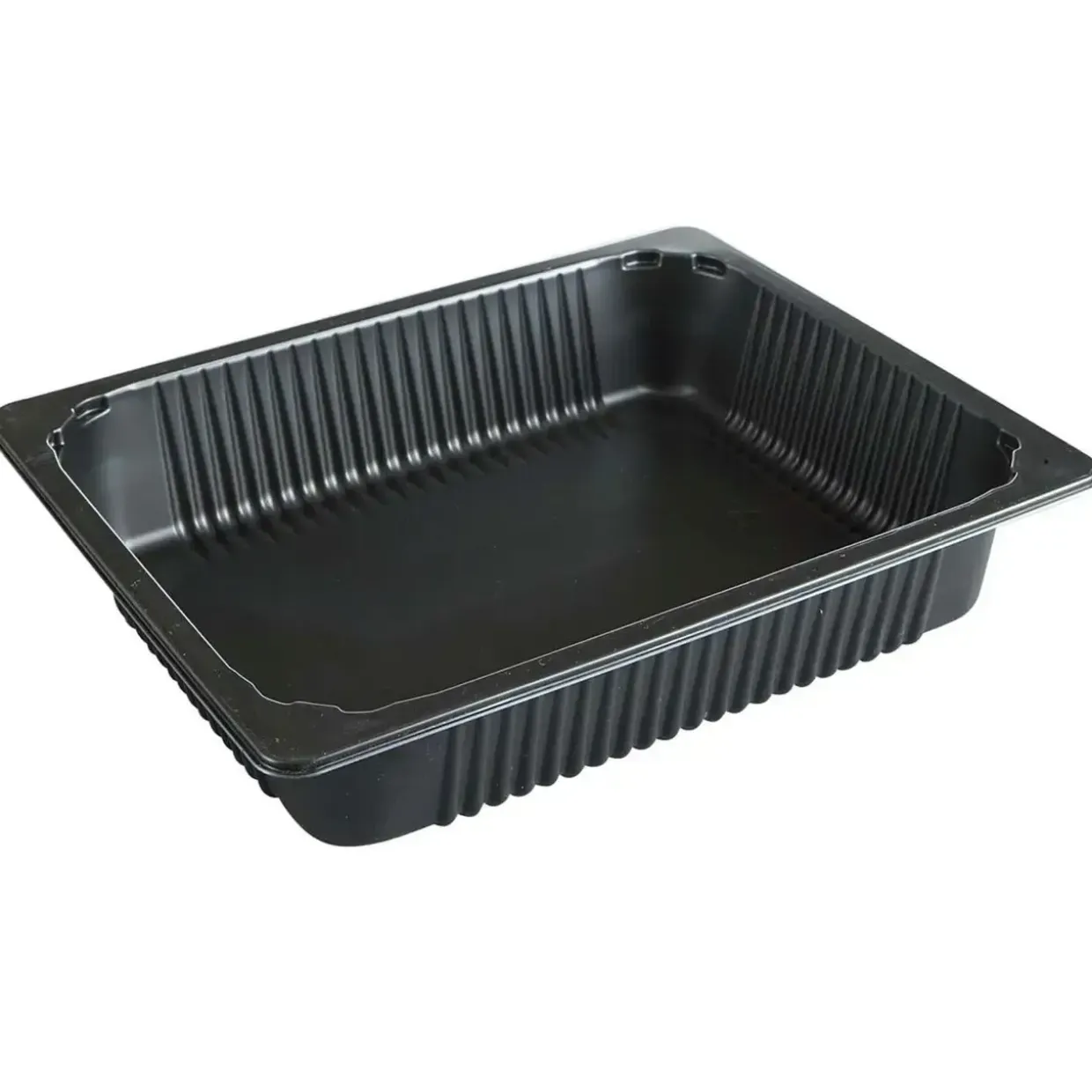 Bakke 1/2 GN P2325-65T 1-Rum 4000ml L325xB265xH65mm MO-PP Sort - 96 stk/krt