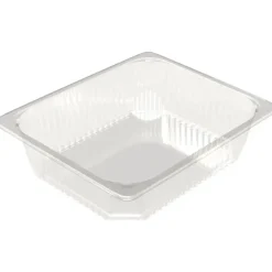 Bakke, K 2327-80T, 32,5x26,5x8cm, 4850 ml, klar, APET, 1-rums, 4850 ml, standard serie, 1/2 GN - 96 stk