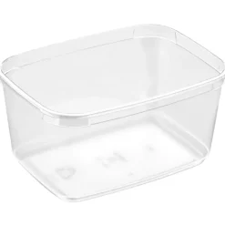 Bakke, M 68-65, 14,1x10,4x7cm, 650 ml, klar, APET, 1-rums, standard serie, hovedret - 640 stk