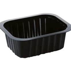 Bakke 1-rum 1/8 GN 470 ml 138x114x53 mm PP Sort - 300 stk/krt