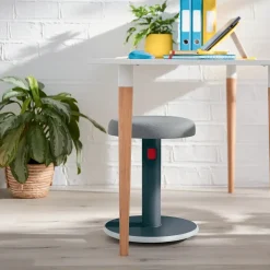 Balancestol - Leitz Ergo - Sid-stå Cosy - Grå