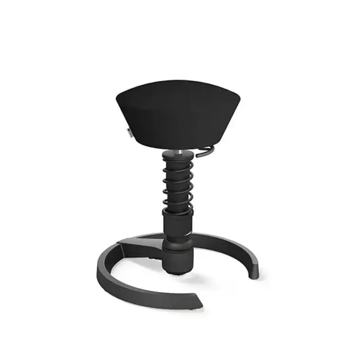 Balancestol - Swopper uden hjul - Comfort+ - Sort - 560-760 mm siddehøjde