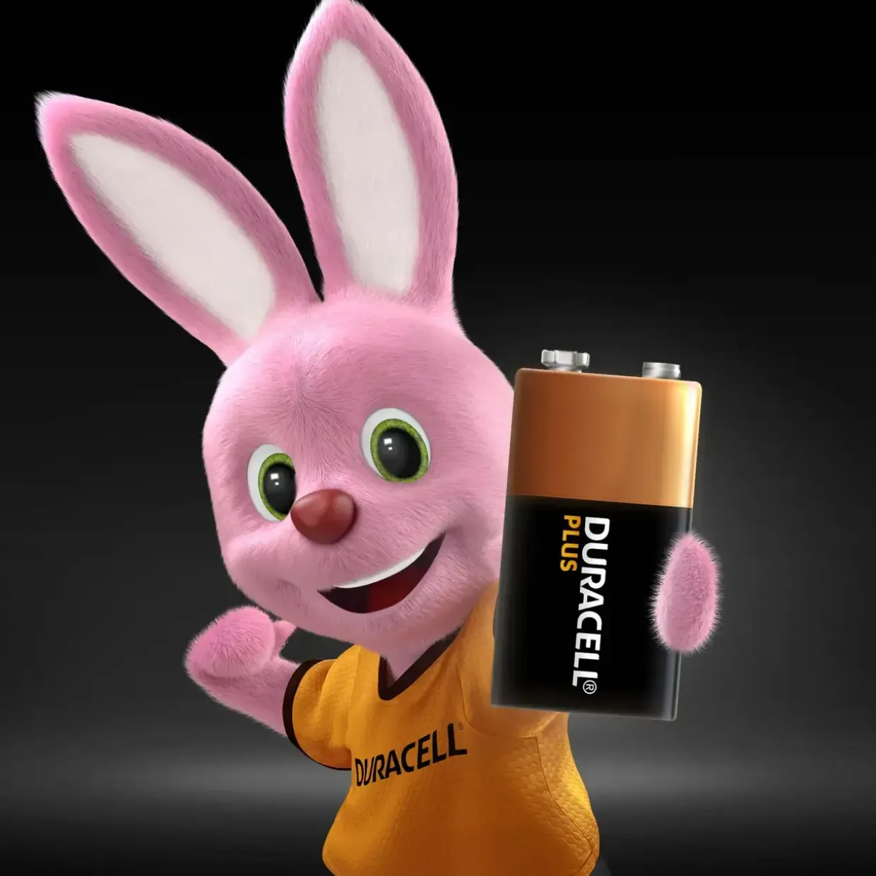 Batteri Duracell Plus Power 9V alkaline 1 stk. pr. pakke