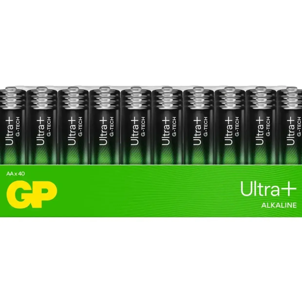 Batteri - GP Ultra Plus AA 1,5V - Alkaline - 40 stk