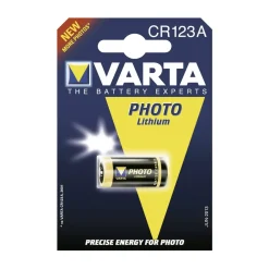 Batteri Lithium photo Varta - CR 123 A 3V 1430 mAh