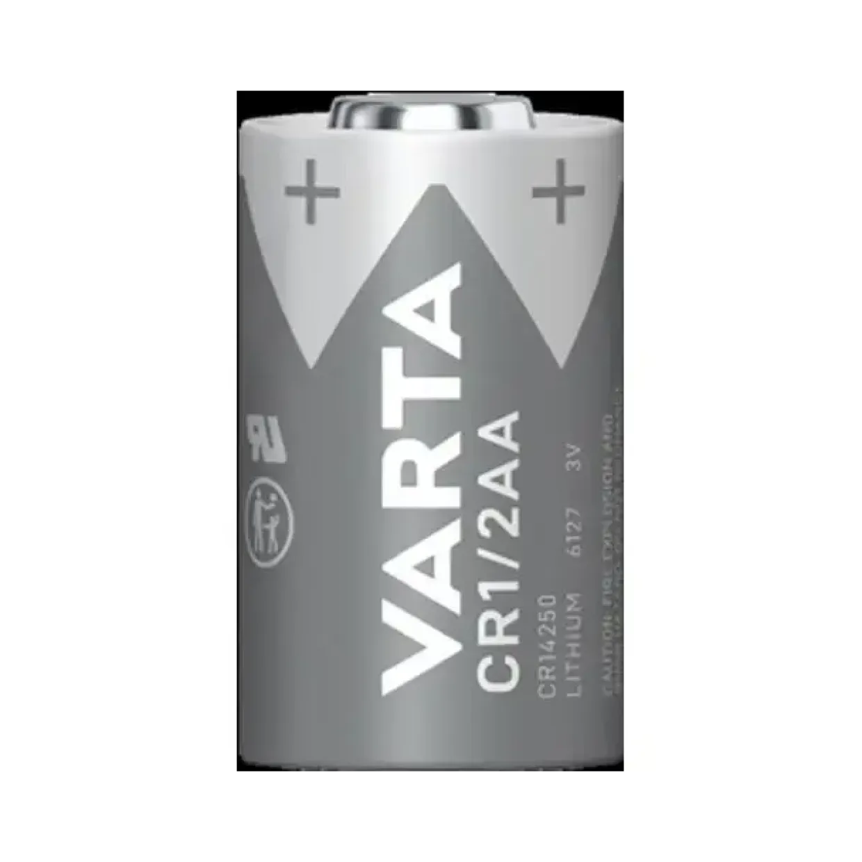 Batteri Varta lithium CR1/2 AA 1stk/pak blister