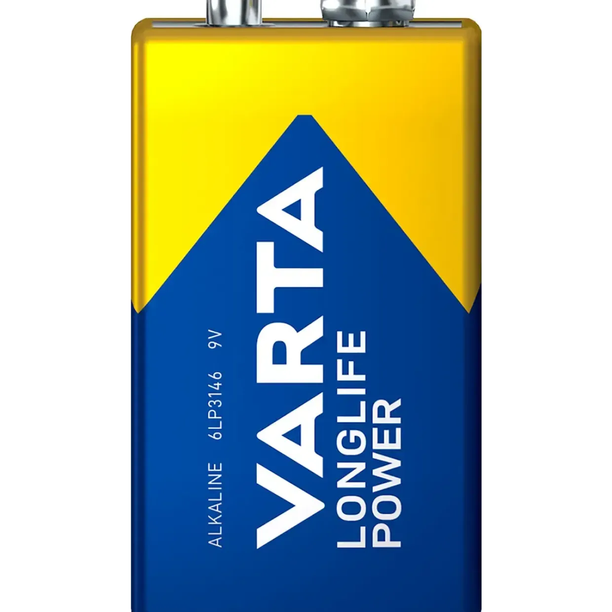 Batteri Varta Longlife Power 9V 2 stk. pr. pakke