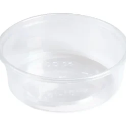 Bæger, 3,8cm, Ø10,1cm, 125 ml, 125 ml, klar, PP - 1000 stk