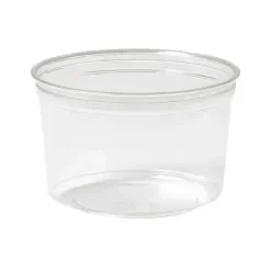 Bæger Crystal Deli 500 ml Ø116x75 mm Rund Kraftig RPET Klar - 10 ps x 35 stk/krt