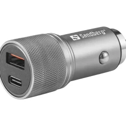 Billader Sandberg 1xQC3.0+1xUSBC 48W