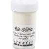 Bio-glitter, hvid, 20 g - 1 stk