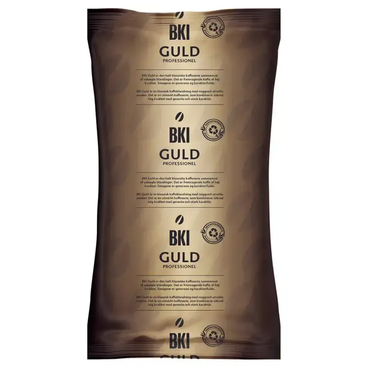BKI kaffe - Java Mørk - 175 gram - 40 stk