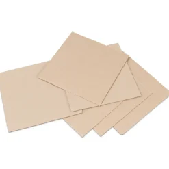 Bølgepap Ark - 1018 x 718 mm - Hvid/Brun - 2 mm