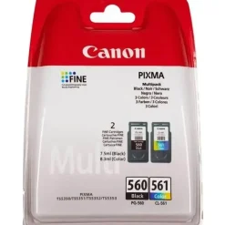 Blækpatroner - Canon PG-560/CL-561 Photo Value Pack - Sort/Farve + Fotopapir - 50 ark
