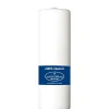 Bloklys - 100% stearin - Hvid - 40 timer - 18 cm Ø5,8 cm - 10 stk