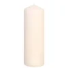 Bloklys 55 timer champagne 6 x 18 cm - 12 stk