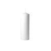 Bloklys Ø96x300 mm Brændetid 230 timer Hvid - 6 stk/krt