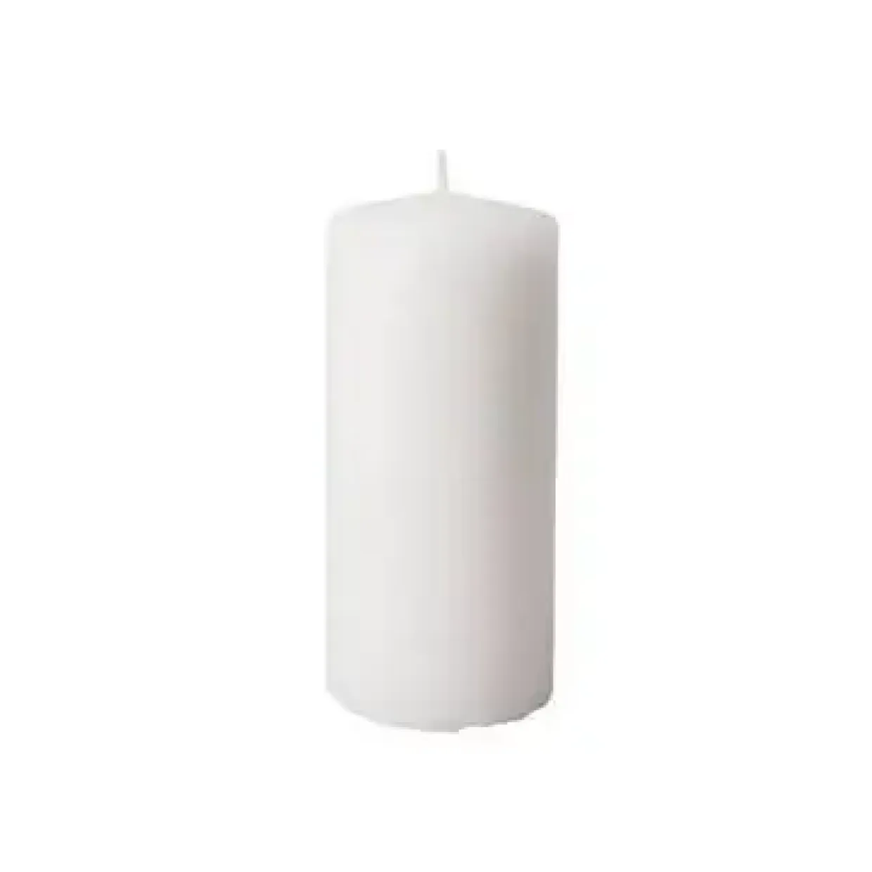 Bloklys Ø50x120 mm Brændetid 30 timer Hvid - 12 stk/krt