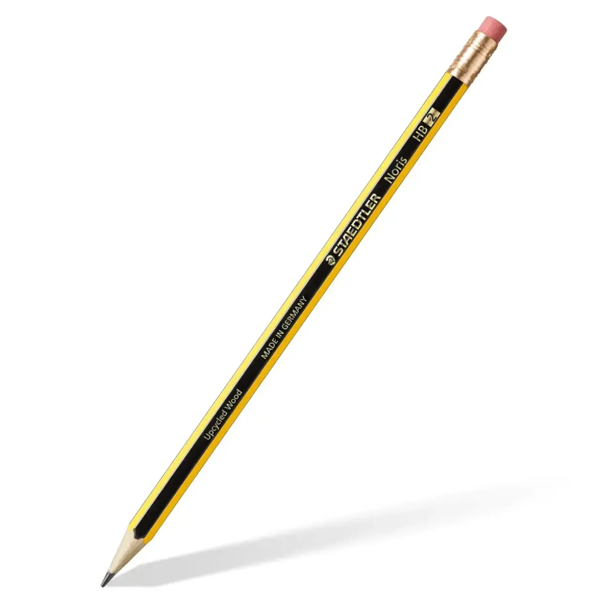 Blyanter Staedtler Noris HB Upcycled Wood m/topgummi (72)