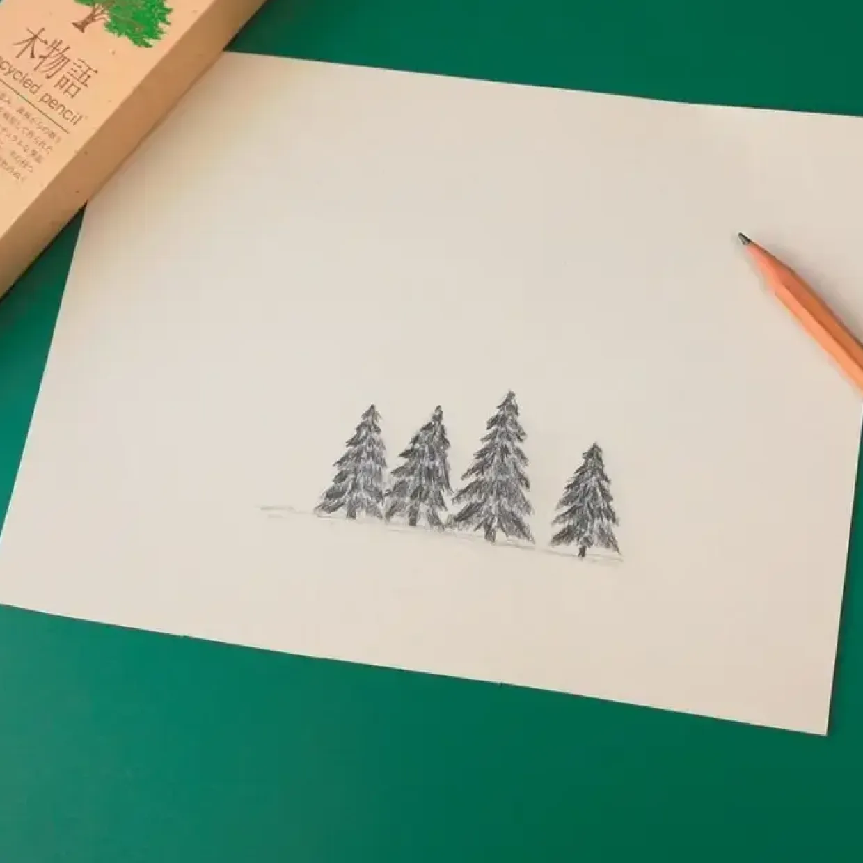 Blyant Tombow recycled B (12)