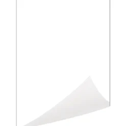 Büngers Cardboard 70x100cm 300 g - hvid