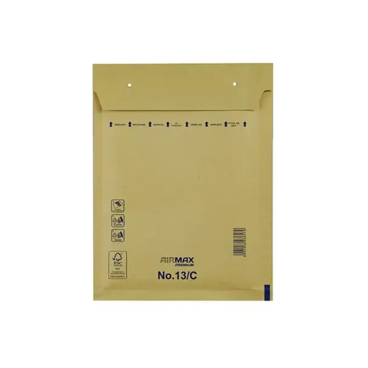 Boblekuverter Airmax 170x225mm brun No. 13/C indv. 150x215mm - 100 stk pr pakke